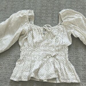 Faithfull the Brand Babydoll Blouse